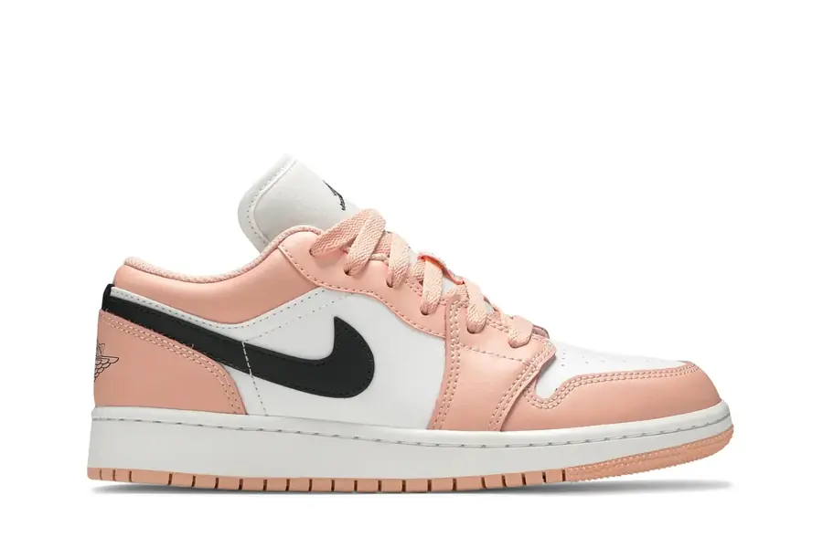 Air Jordan 1 Low GS Light Arctic Pink Rosa